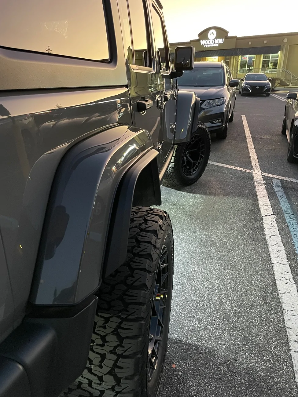 Jeep Wrangler JL Sahara Fender Flare Extension SOLUTION IMG_9662