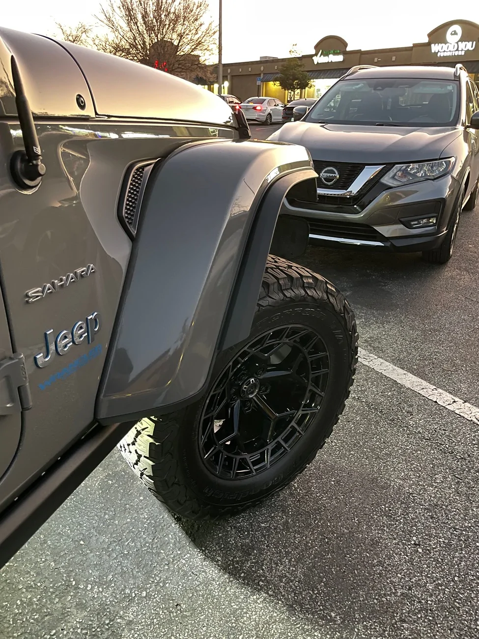 Jeep Wrangler JL Sahara Fender Flare Extension SOLUTION IMG_9660