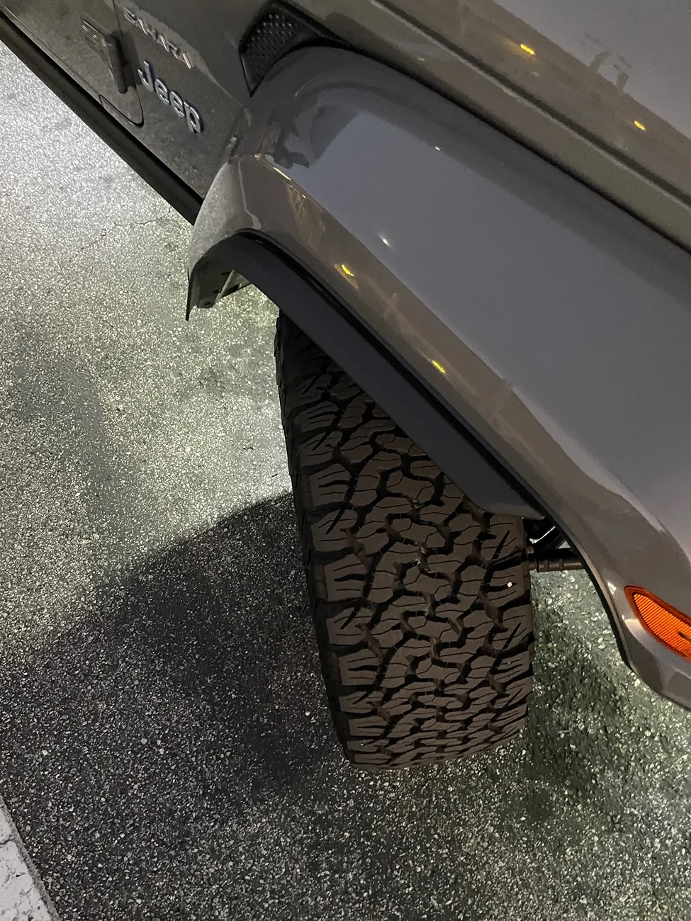 Jeep Wrangler JL Sahara Fender Flare Extension SOLUTION IMG_9659