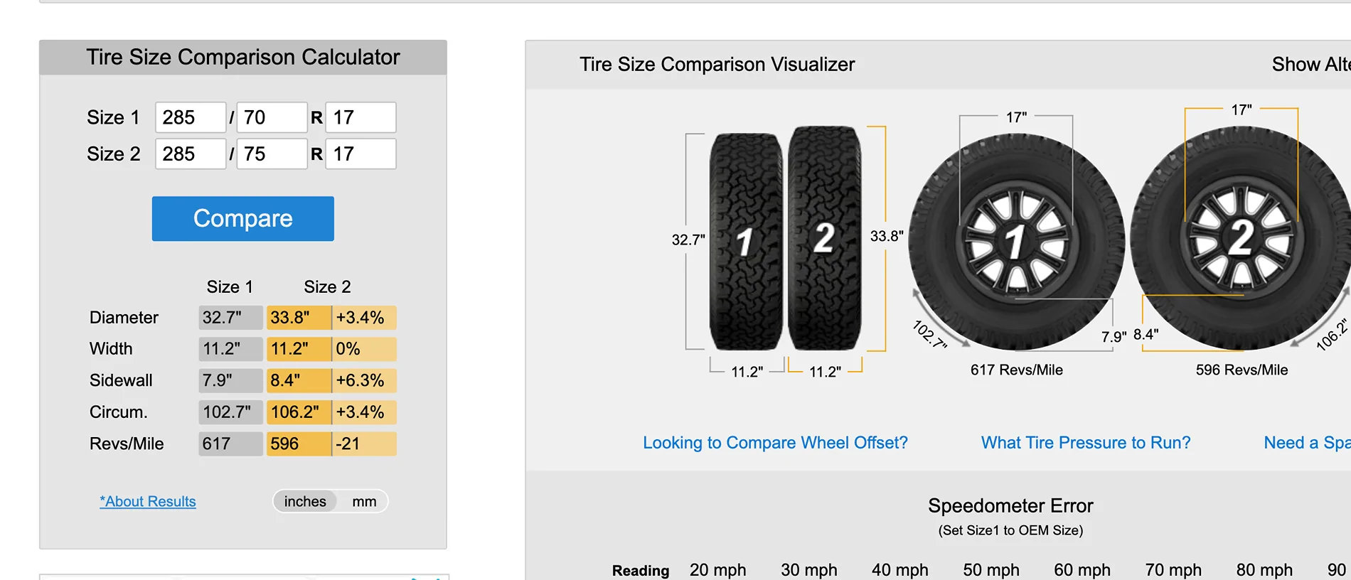 Jeep Wrangler JL Anyone running 285/75/17 tires? Screenshot 2026-01-29 at 12.49.25 PM