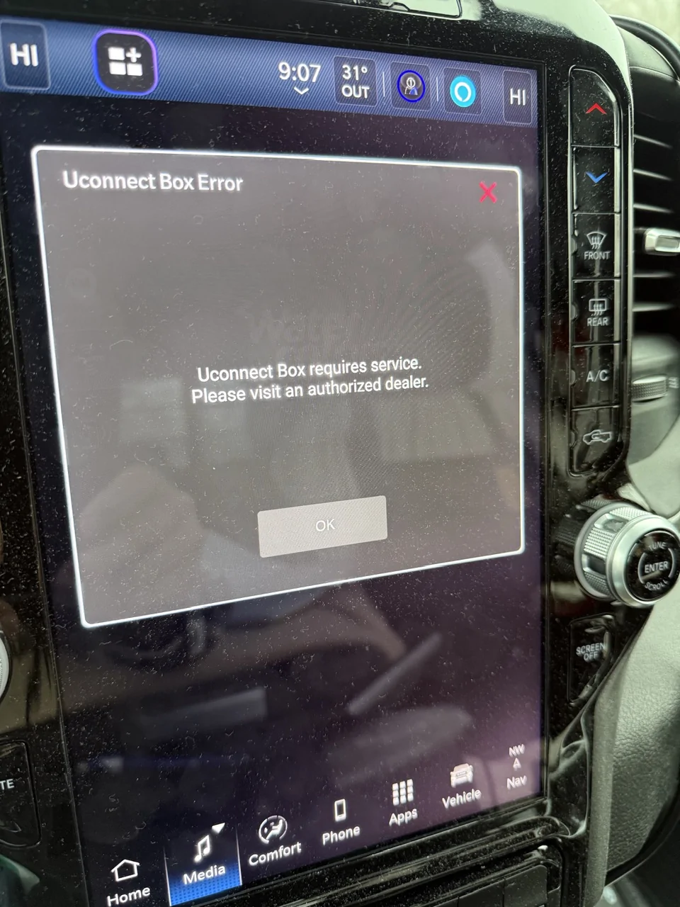 Jeep Wrangler JL 2026 Wrangler Uconnect 5 Problems IMG_2863