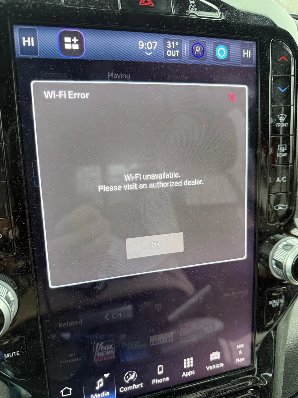 Jeep Wrangler JL 2026 Wrangler Uconnect 5 Problems IMG_2864