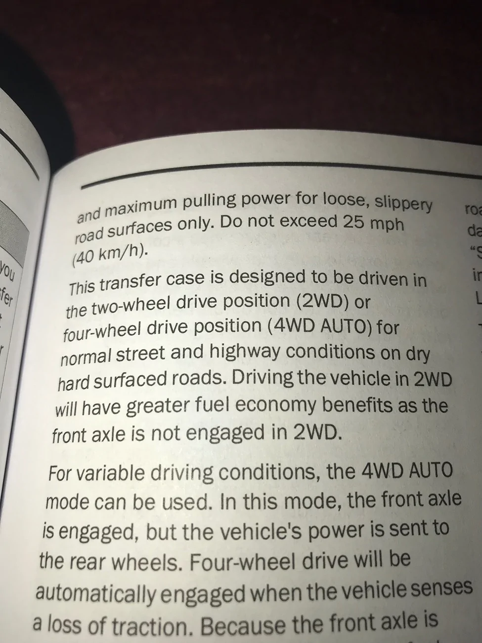 Jeep Wrangler JL Snow driving - which 4WD mode? BA5559B2-D860-42ED-9BD3-DC045B6D3D03