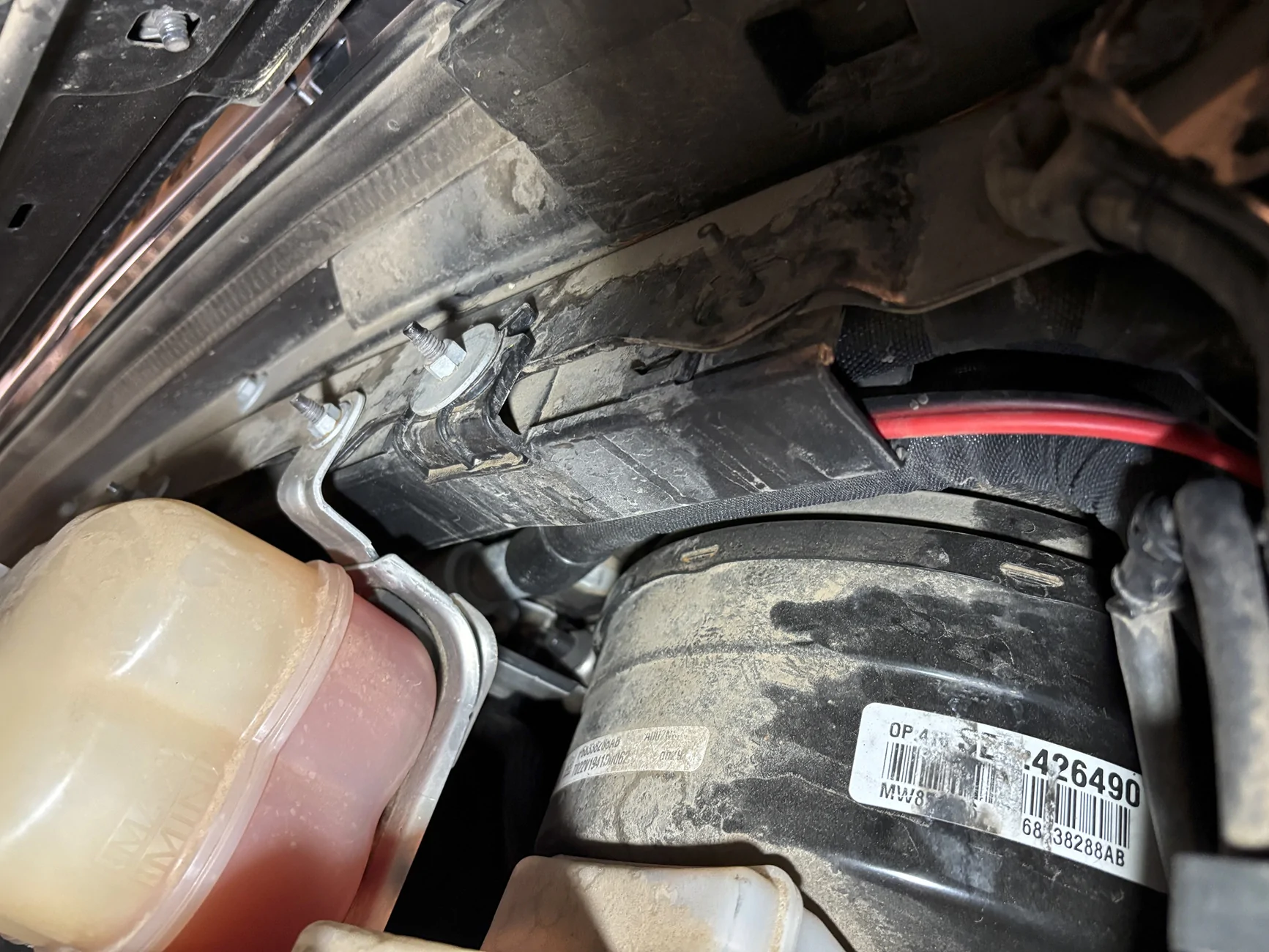 Jeep Wrangler JL drivers side firewall penetration pictures please IMG_8145