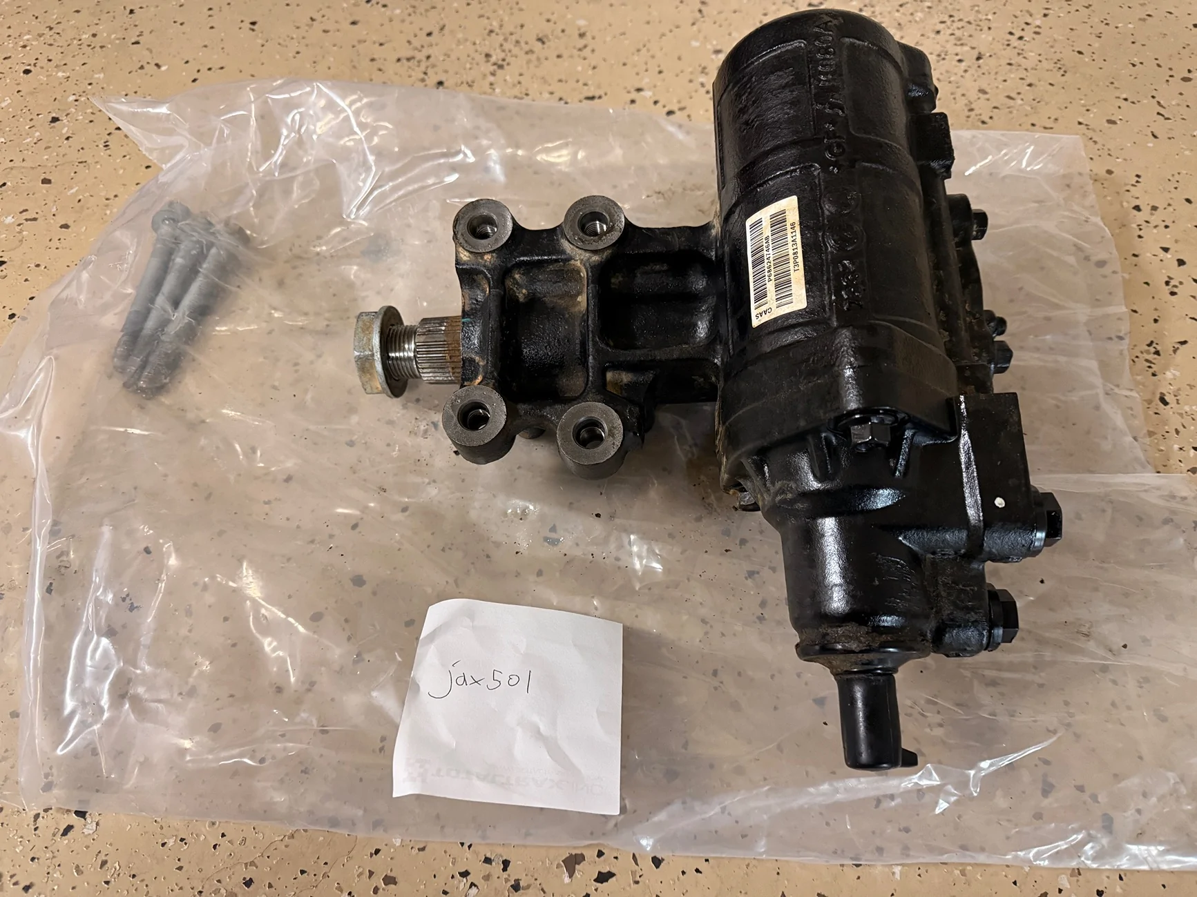 Jeep Wrangler JL Steering Gear Box IMG_3039