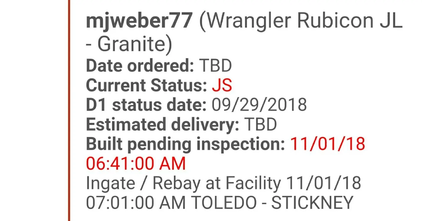 Jeep Wrangler JL Two 2019 JLs are beyond D1 status! IMG_20181101_094555