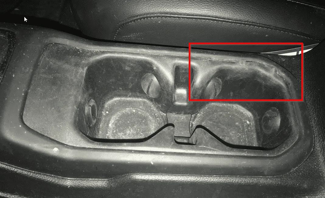 Jeep Wrangler JL Center Console - Rubber Insert CenterConsol