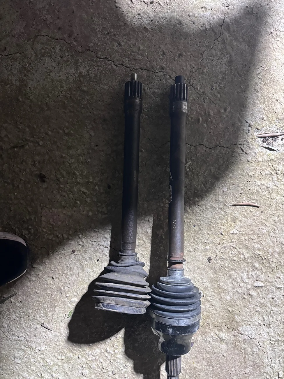 Jeep Wrangler JL Broken front Cv joint axle IMG_6277