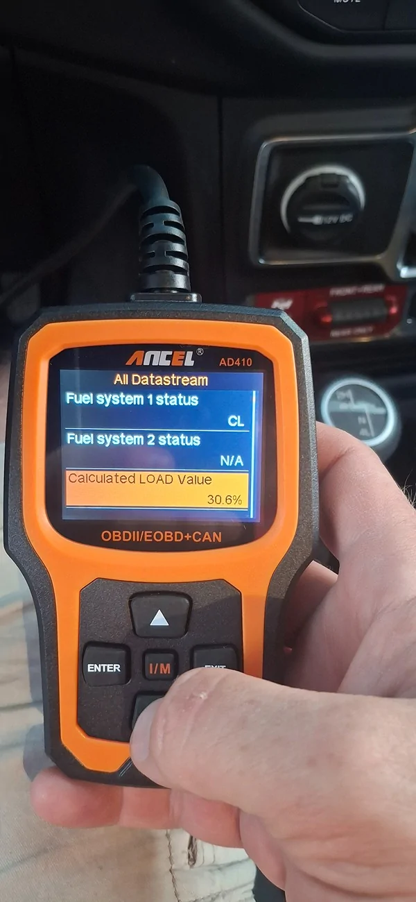 Jeep Wrangler JL Error code P219A 1000001382