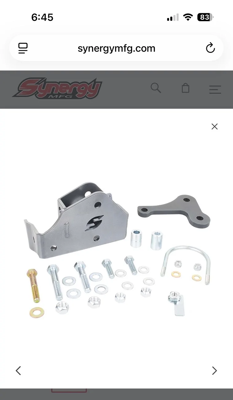 Jeep Wrangler JL Synergy Front Track bar Relocation Bracket ( Price drop) IMG_4512