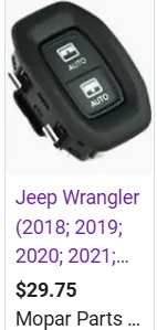 Jeep Wrangler JL Sky One Touch Power Top Replacement Switch - Mopar (6AC65TX7AA) 1770669301003-3