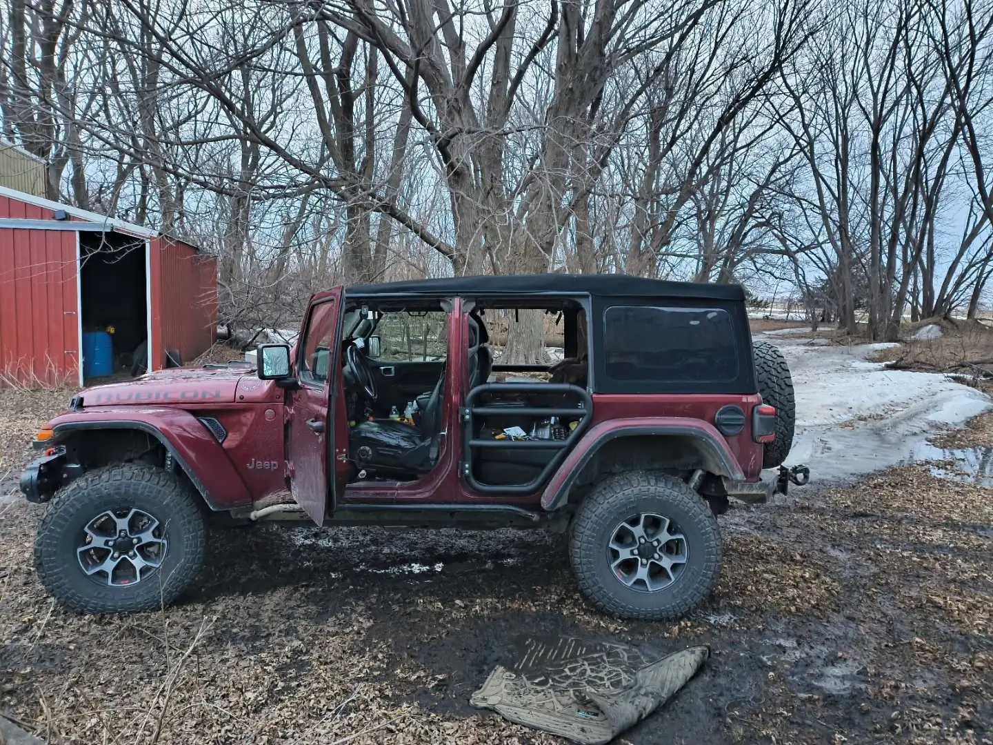 Jeep Gladiator 3RD UPDATE-Temps-Be-Damned! Rears Tubes Installed. My Experience w/ ExceedFab SD1 Tube Doors-From Ordering to Spring Install, Usage & Review 1770220603061-pf
