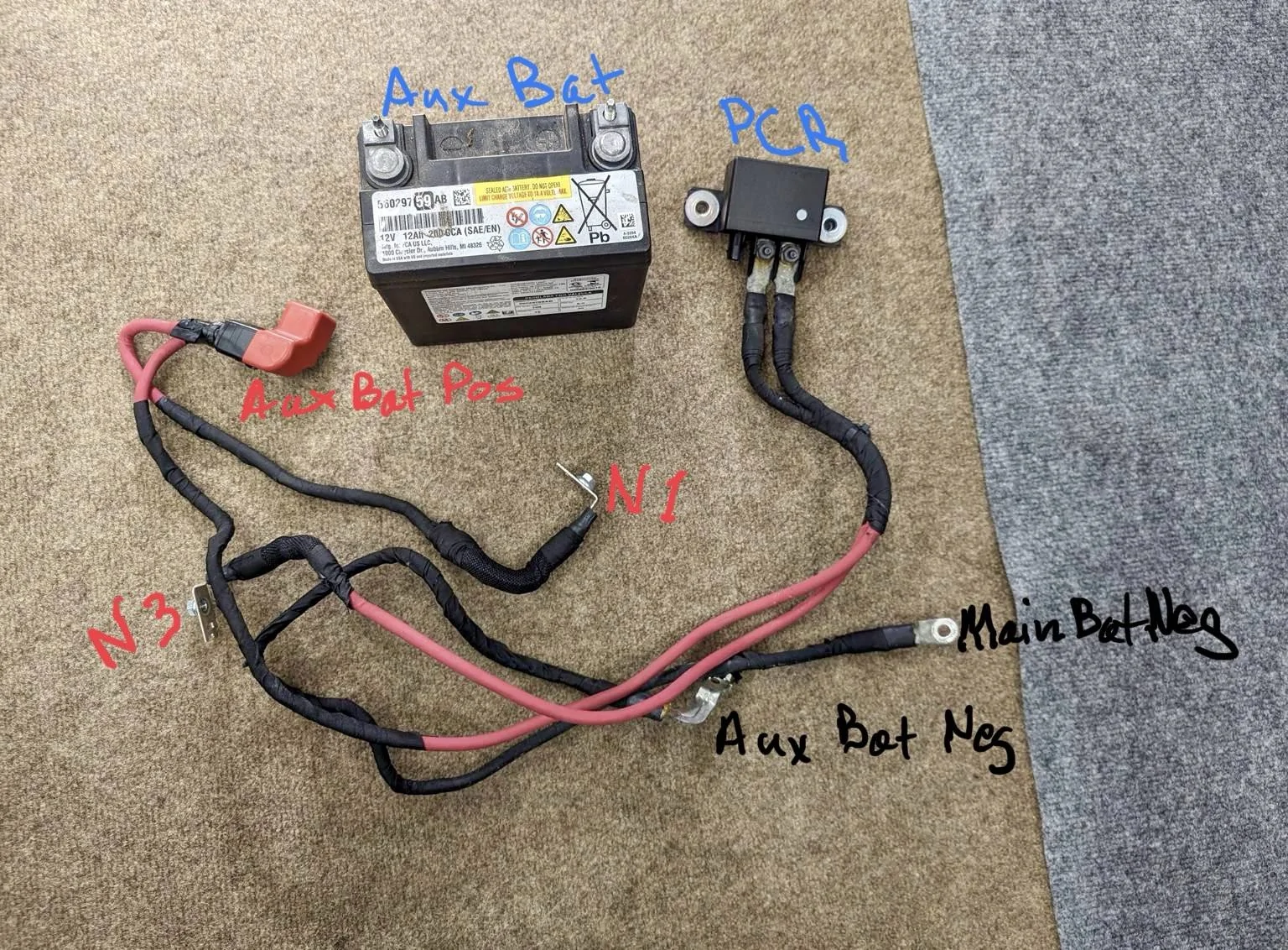 Jeep Wrangler JL Jumperless Aux Battery Bypass Image 1