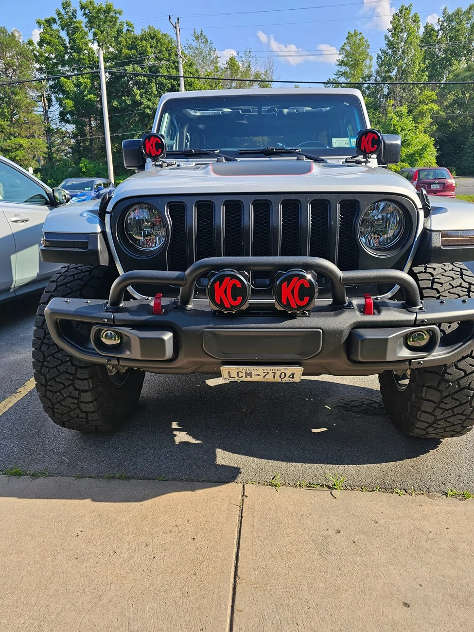 Jeep Wrangler JL Let me see your front bumper. 20250706_171806