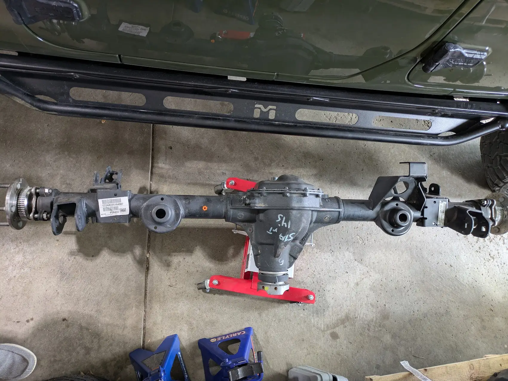 Jeep Wrangler JL M220 rear full float axle shaft replacement? 1771090977865-kx