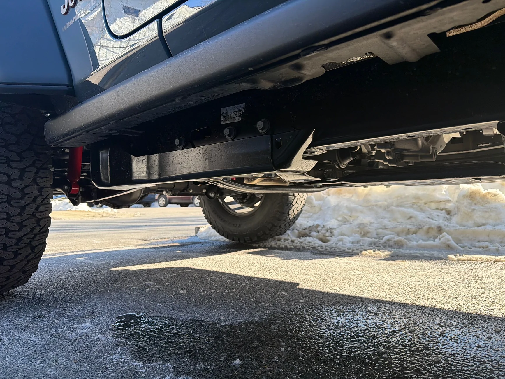 Jeep Wrangler JL 2026 model year frame bracket change IMG_0657