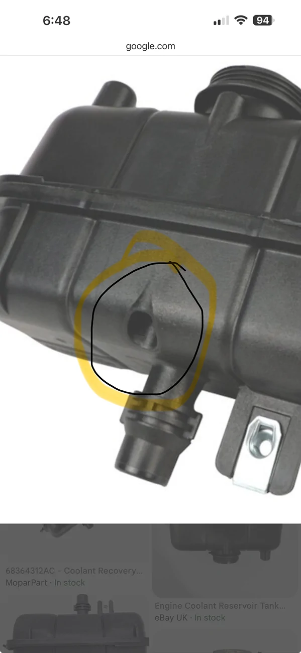 Jeep Wrangler JL 2.0 Coolant Reservoir Replacement Screenshot 2026-02-20 at 6.48.20 PM