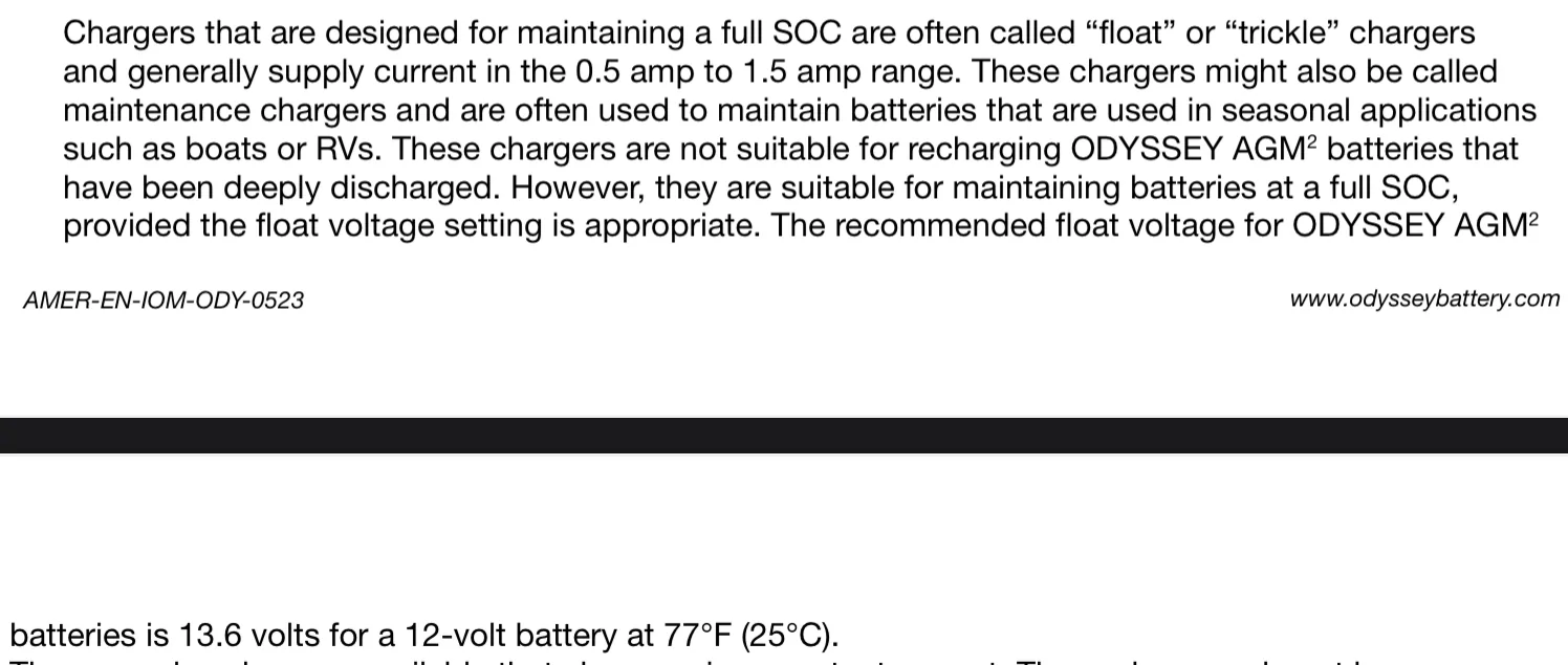 Jeep Wrangler JL Changing charge voltage for Odyssey battery? IMG_0779