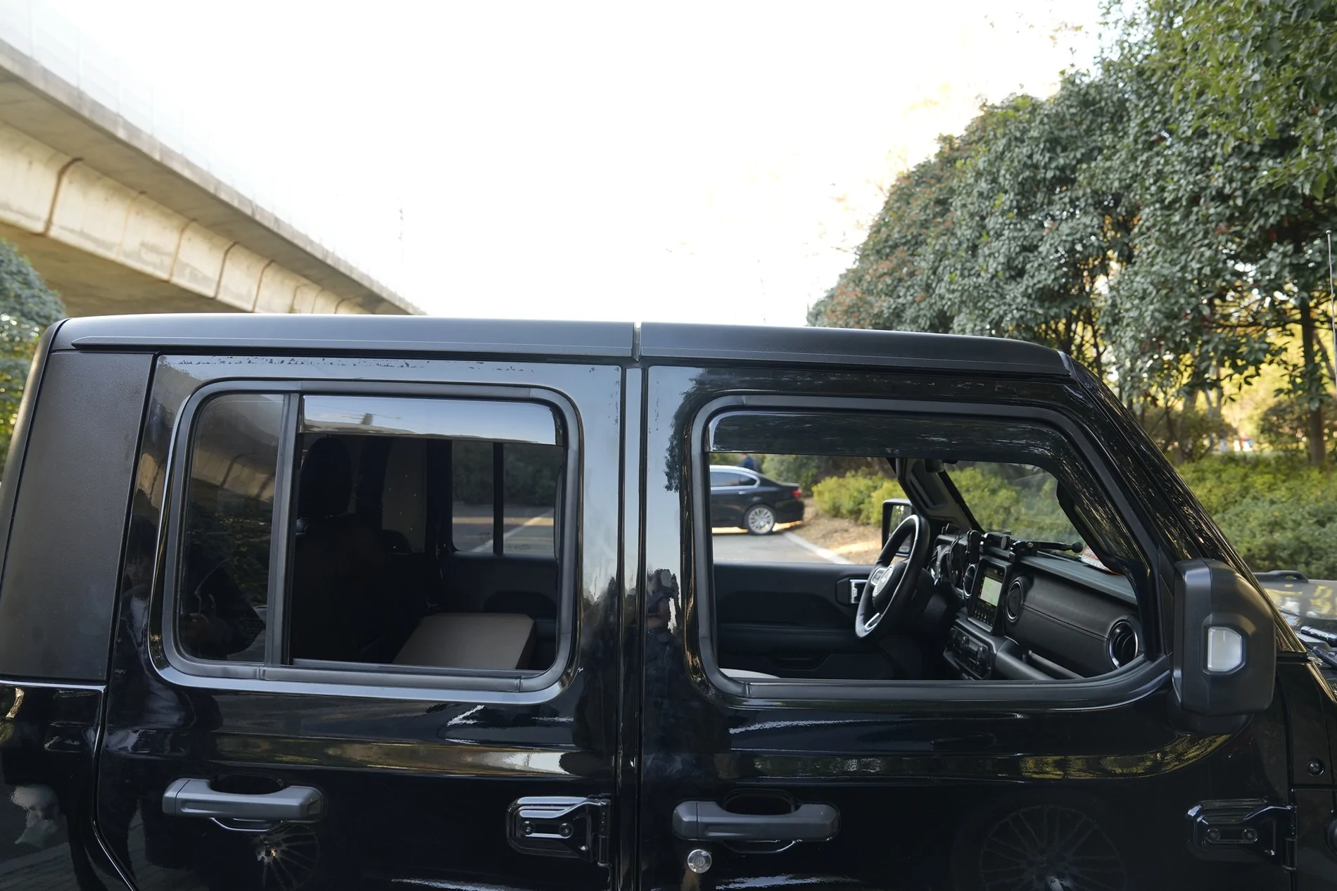 Jeep Wrangler JL 🕶 Tecbaba Window Visor Rain Guards for Jeep Coming with 20%OFF❗ _DSC1702
