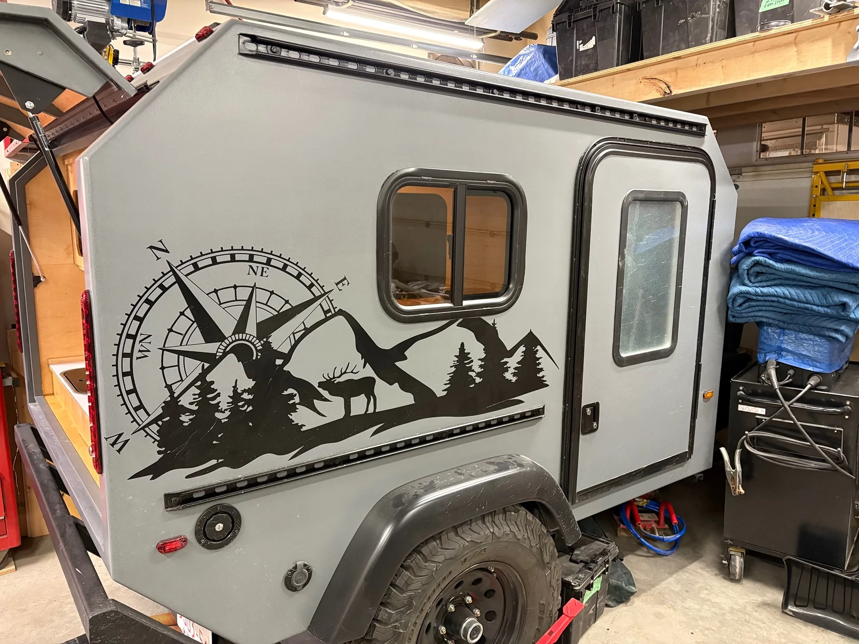 Jeep Wrangler JL Built myself a DIY off-road squaredrop trailer IMG_8790