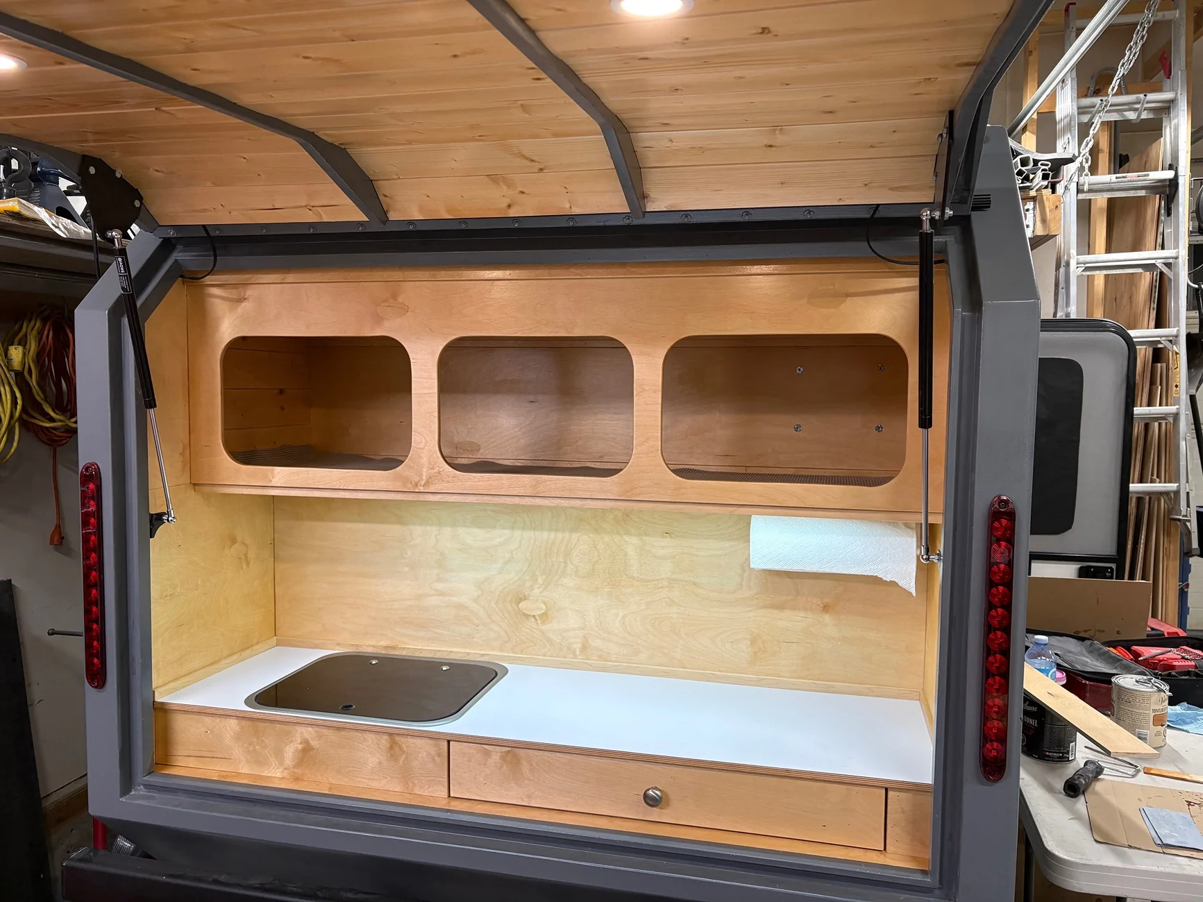 Jeep Wrangler JL Built myself a DIY off-road squaredrop trailer IMG_8781