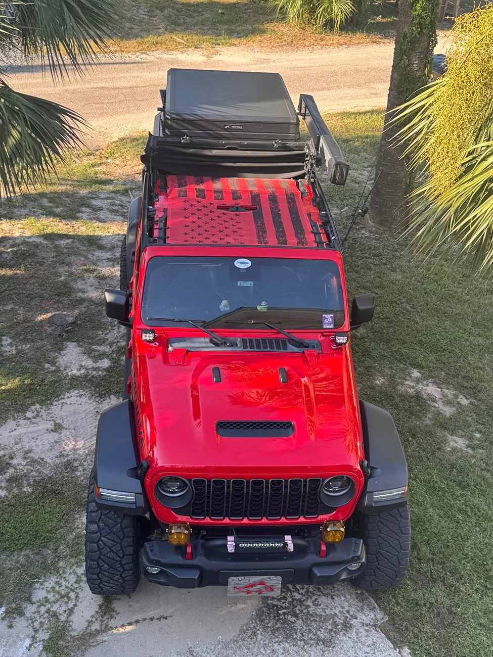 Jeep Wrangler JL Alien vs Spiderweb Sunshades IMG_1982