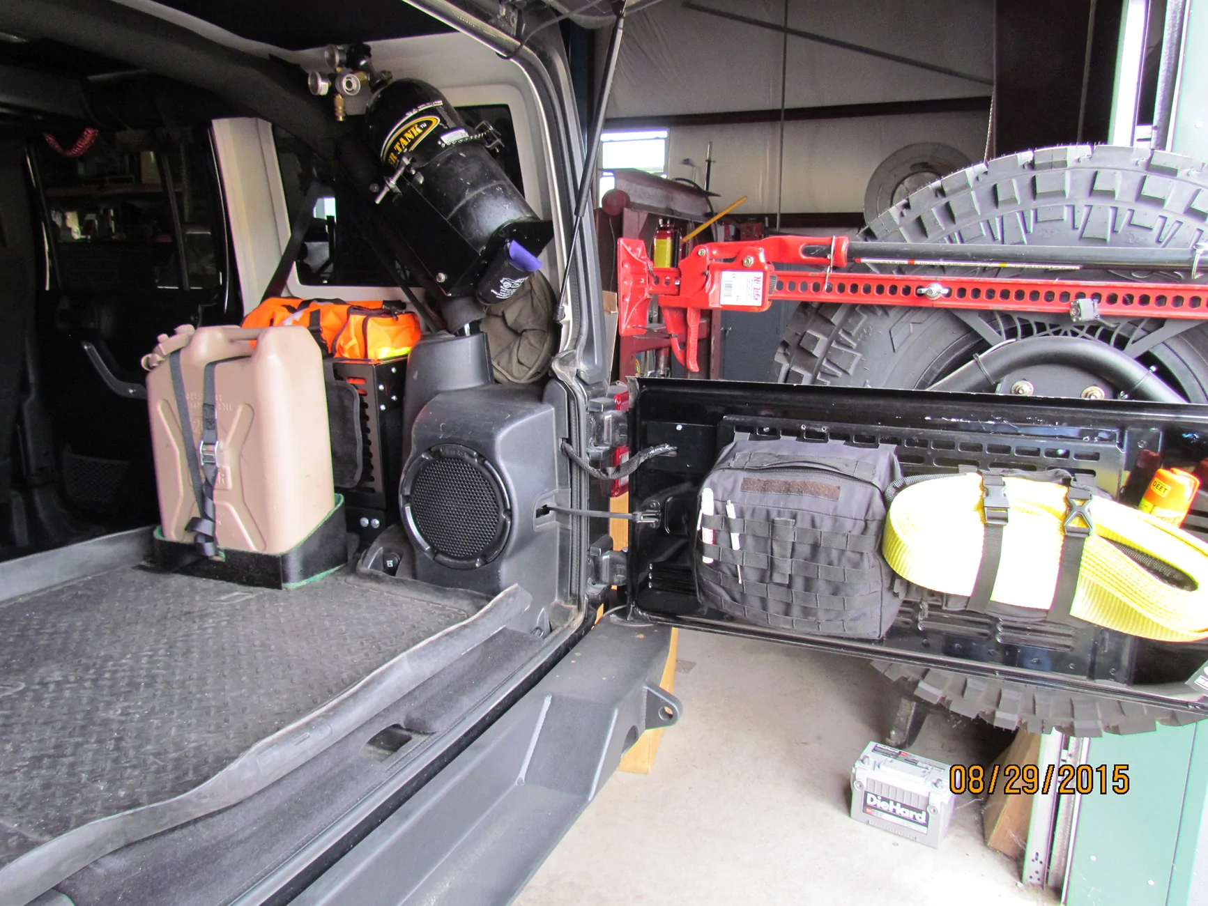 Jeep Wrangler JL Compressor vs. Compressed Air Tank IMG_1922