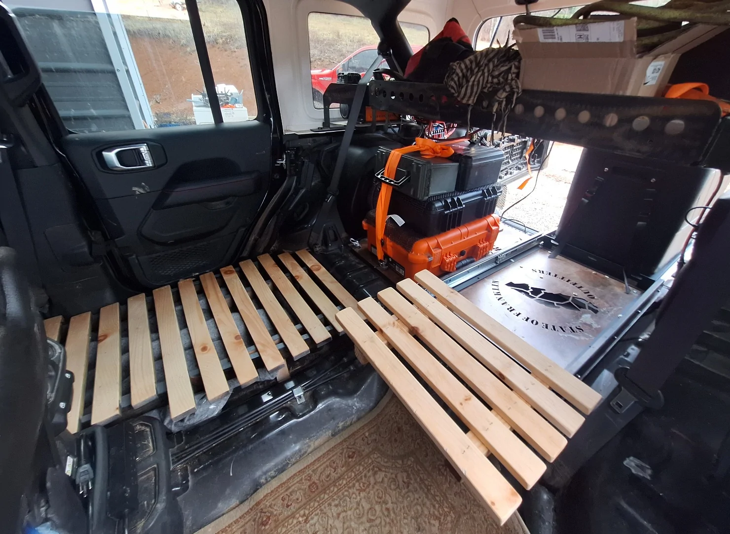 Jeep Wrangler JL Show your DIY sleeping platforms! 20260219_161531