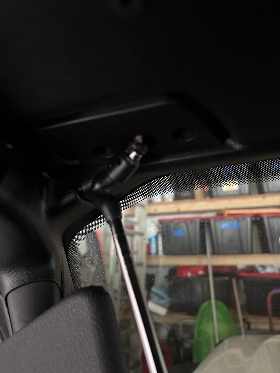 Jeep Wrangler JL Visor falling down IMG_0652