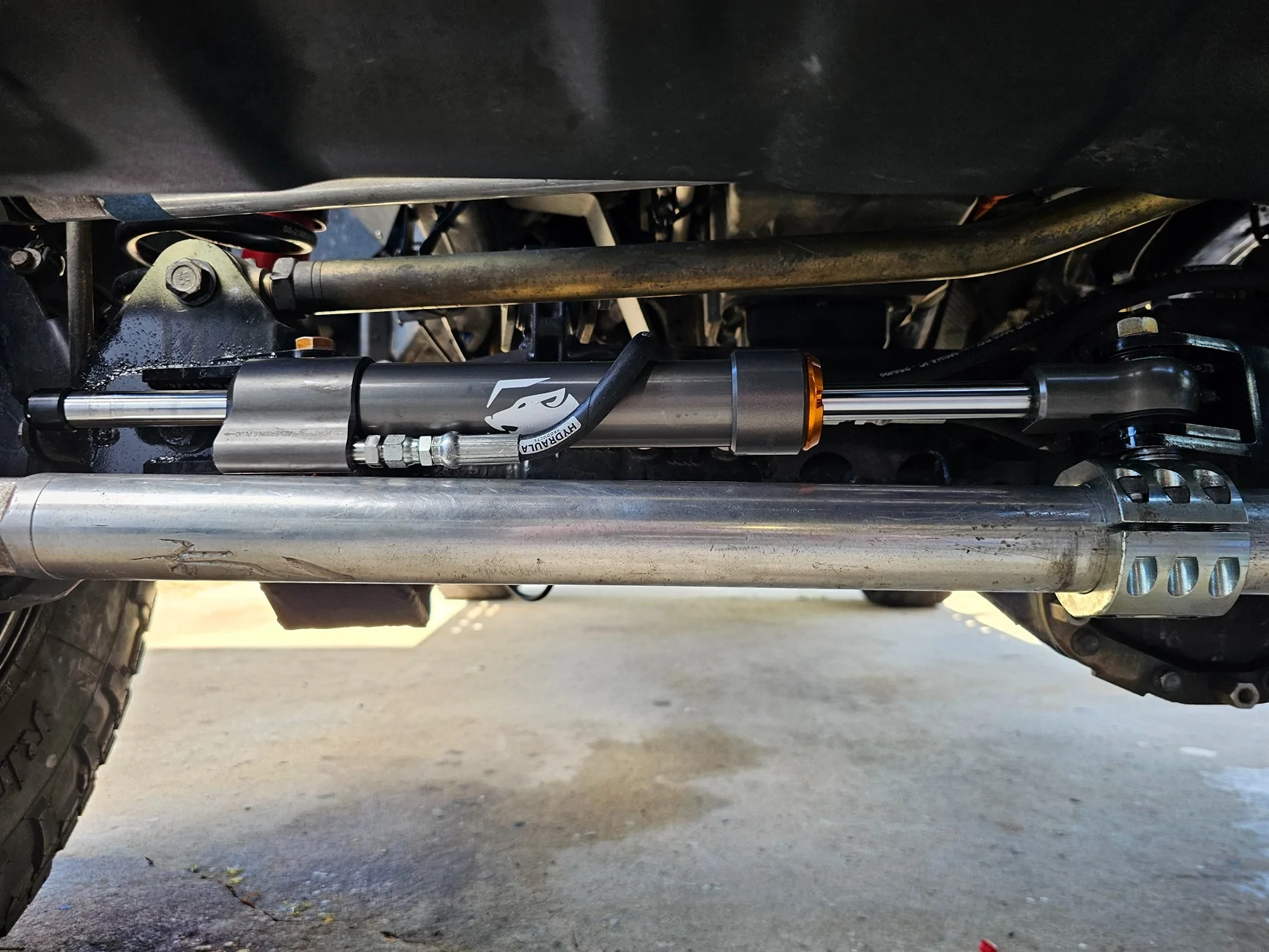 Jeep Wrangler JL Just installed Apex Through Shaft Ram - High Mount 20260307_093607