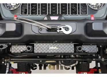Jeep Wrangler JL Comparing base plates skid plat