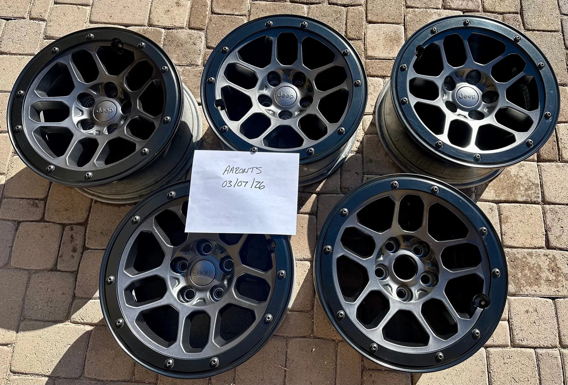 Jeep Wrangler JL XR Rubicon Bead lock Capable Wheels IMG_4619