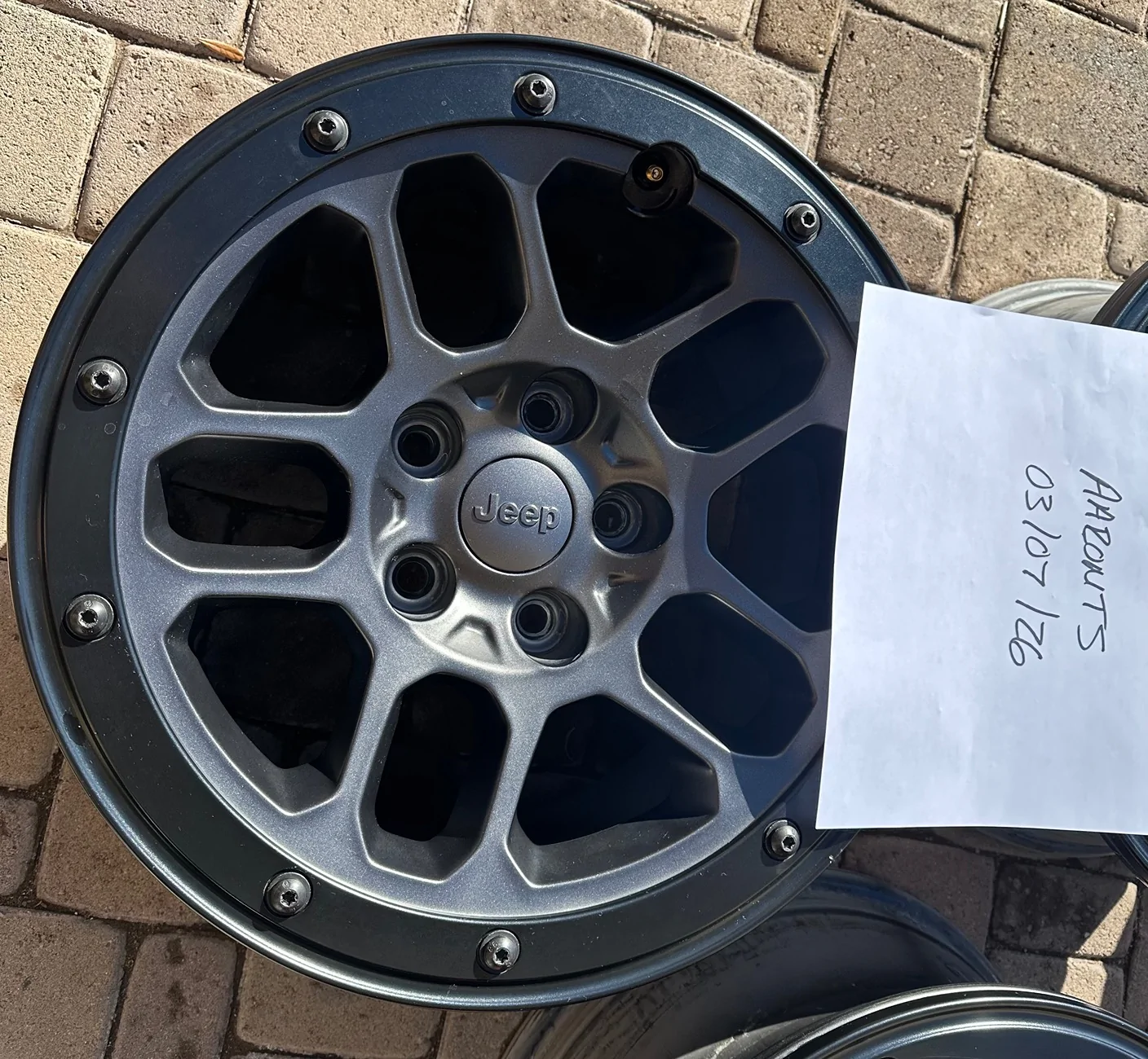 Jeep Wrangler JL XR Rubicon Bead lock Capable Wheels IMG_4621