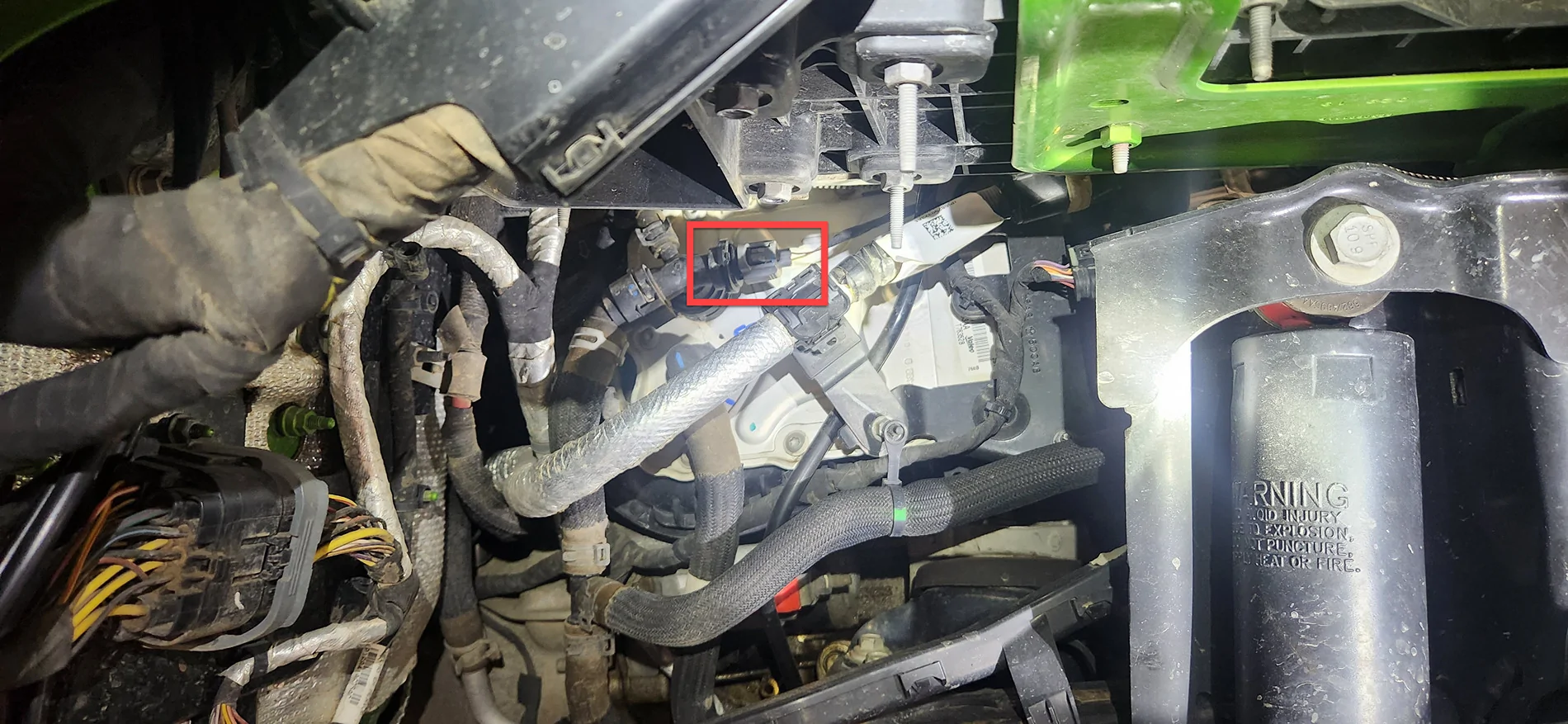 Jeep Wrangler JL Location of engine coolant temperature sensor? 20260308_093218a