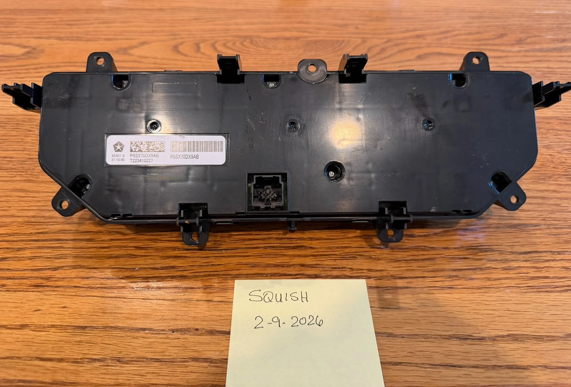 Jeep Wrangler JL **Price Drop** Center Stack - Mopar (6SX70DX9AB) $175.00 center_stack_rear