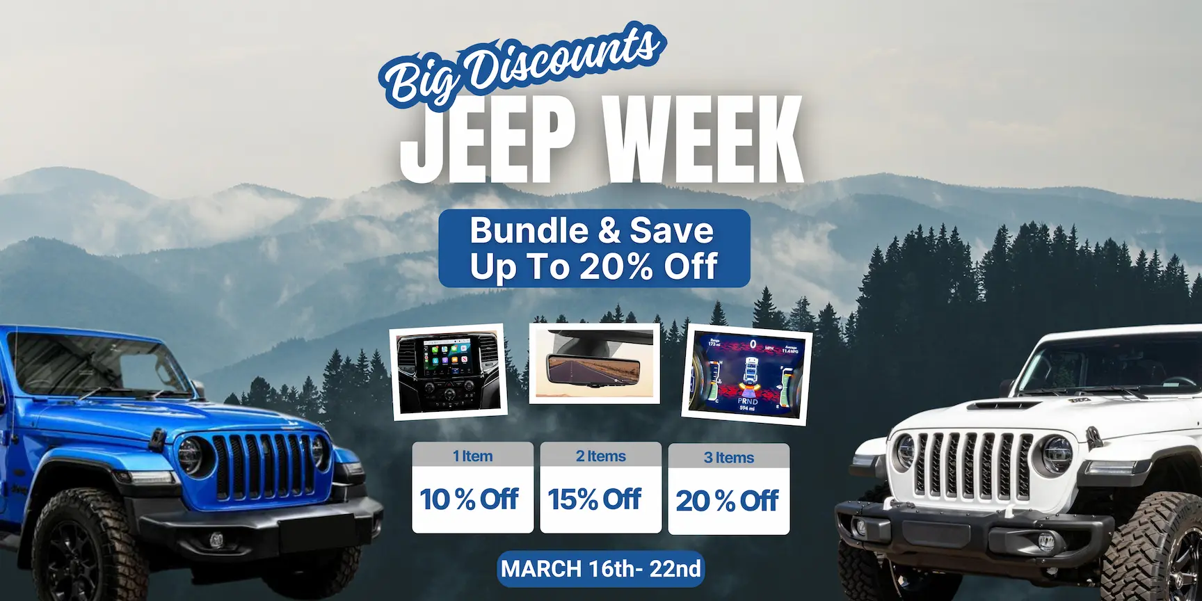 Promo Jeep Shell Jeep Week Sale is Live (Up to 20% Off OEM Upgrades) | Jeep Wrangler ...