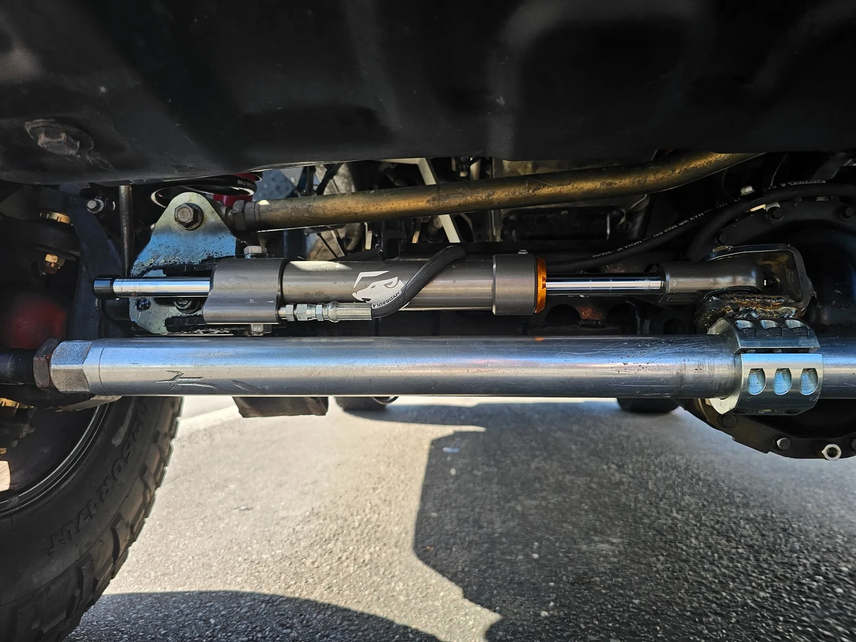 Jeep Wrangler JL Just installed Apex Through Shaft Ram - High Mount 20260313_104421