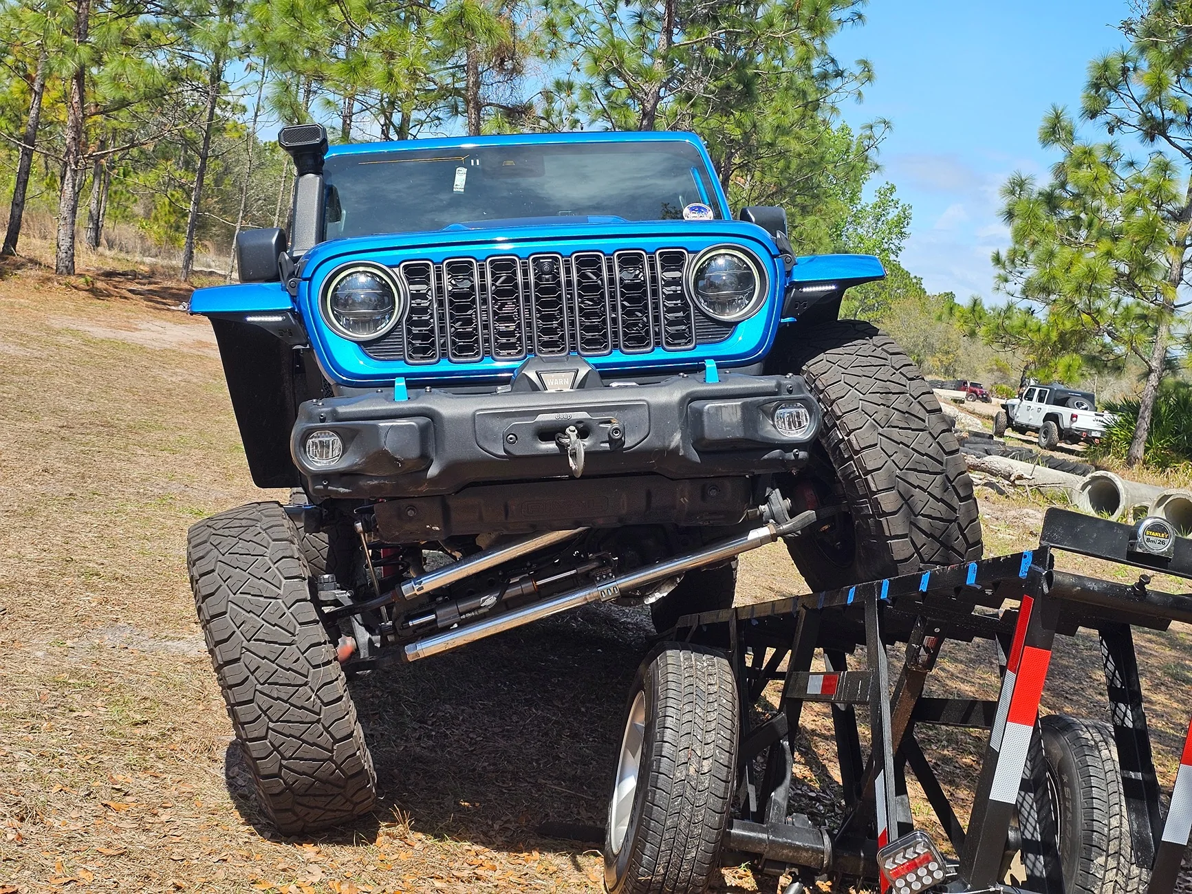 Jeep Wrangler JL Just installed Apex Through Shaft Ram - High Mount 20260314_130851
