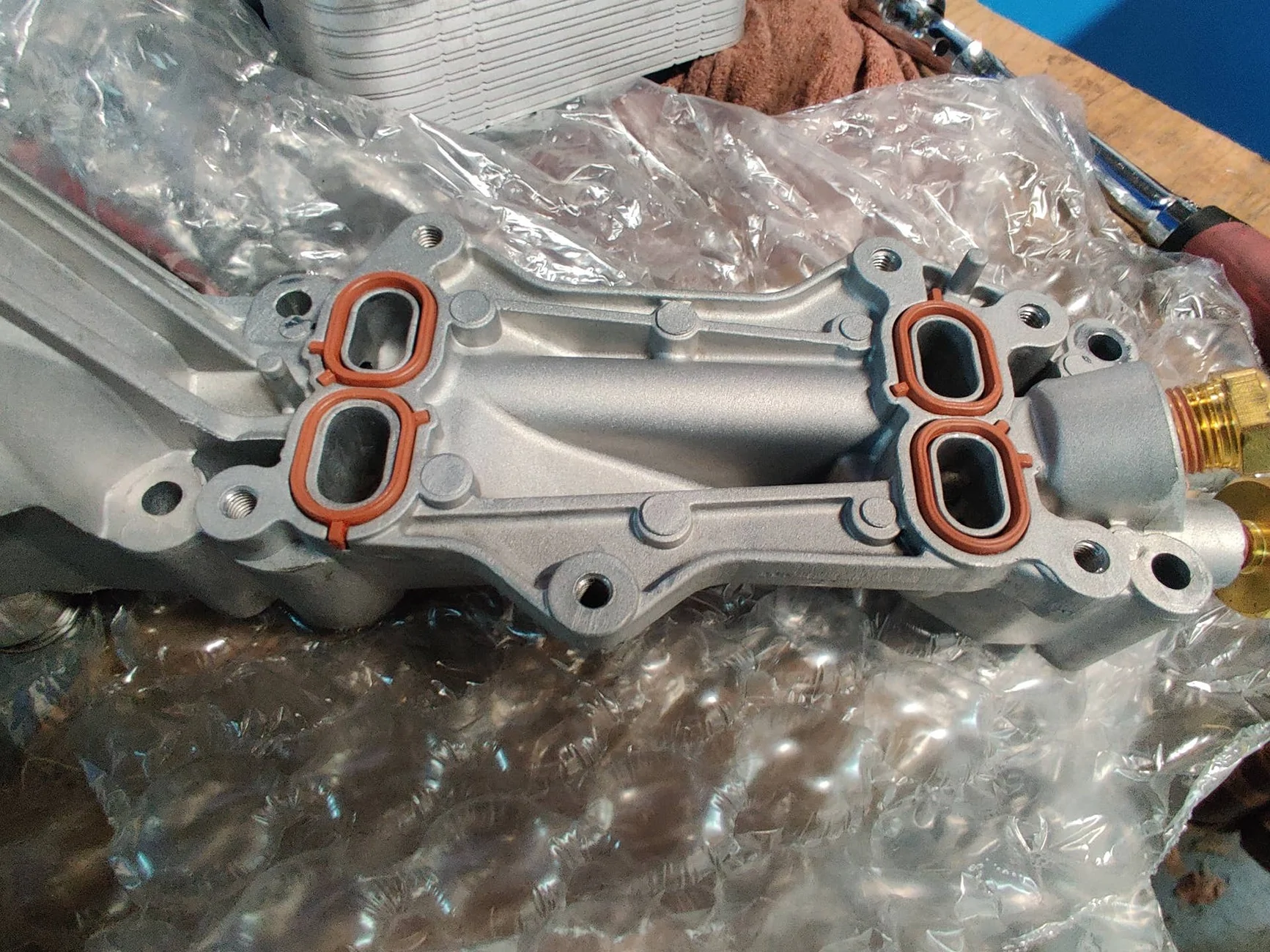 Is this real? Mopar releases an all aluminum oil cooler housing? | Page ...