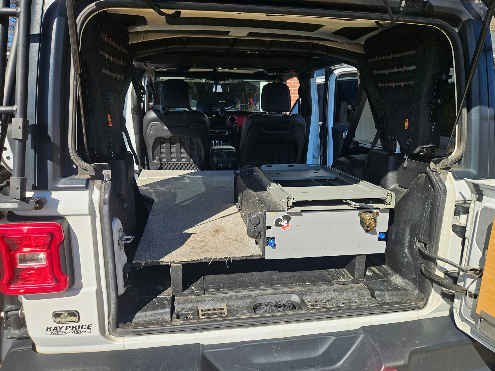 Jeep Wrangler JL Rear Platform Camp box 2026-03-18 15.22.37