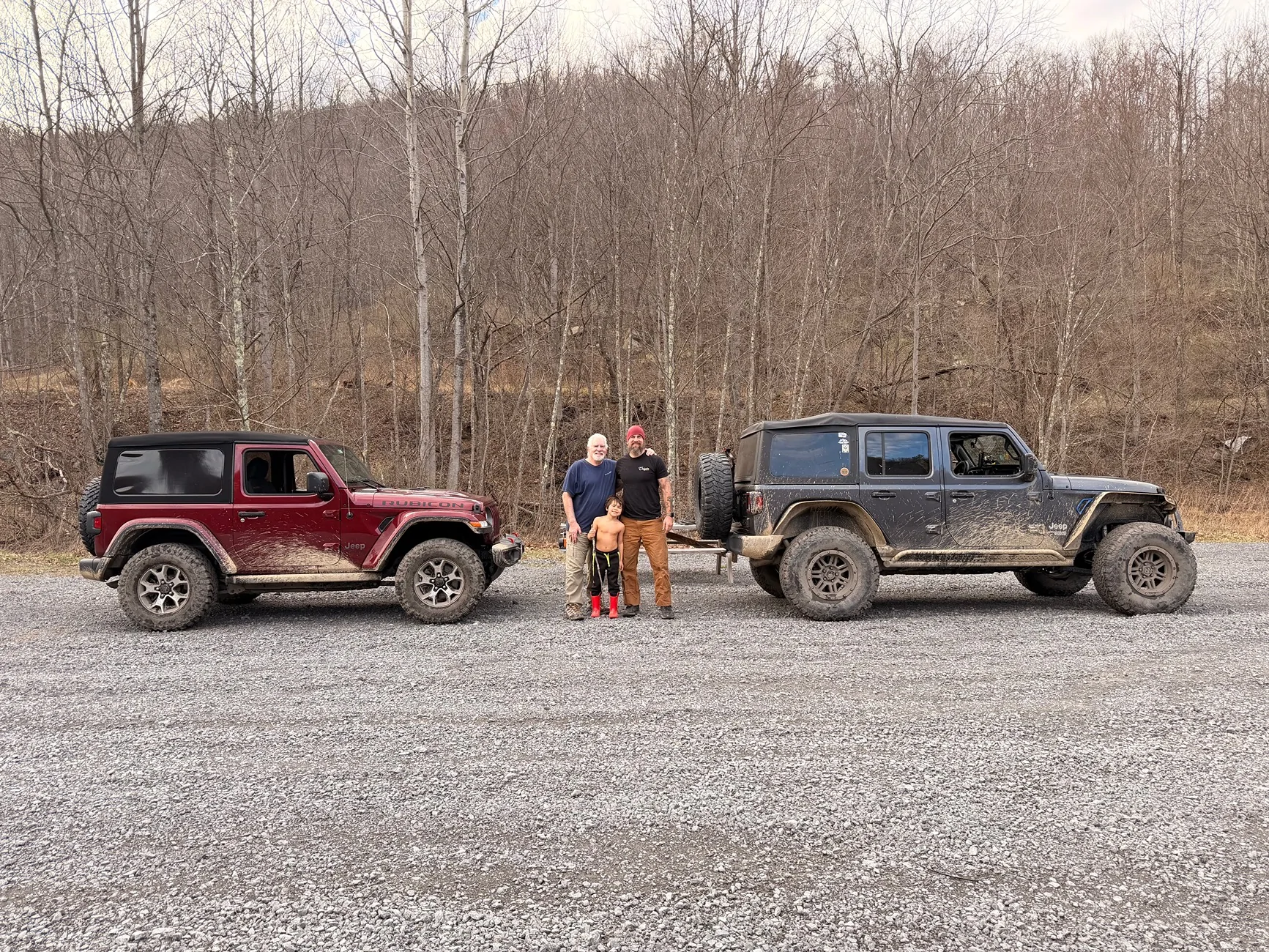 Jeep Wrangler JL 3 generations, 2 Jeeps, memories for a lifetime IMG_6244