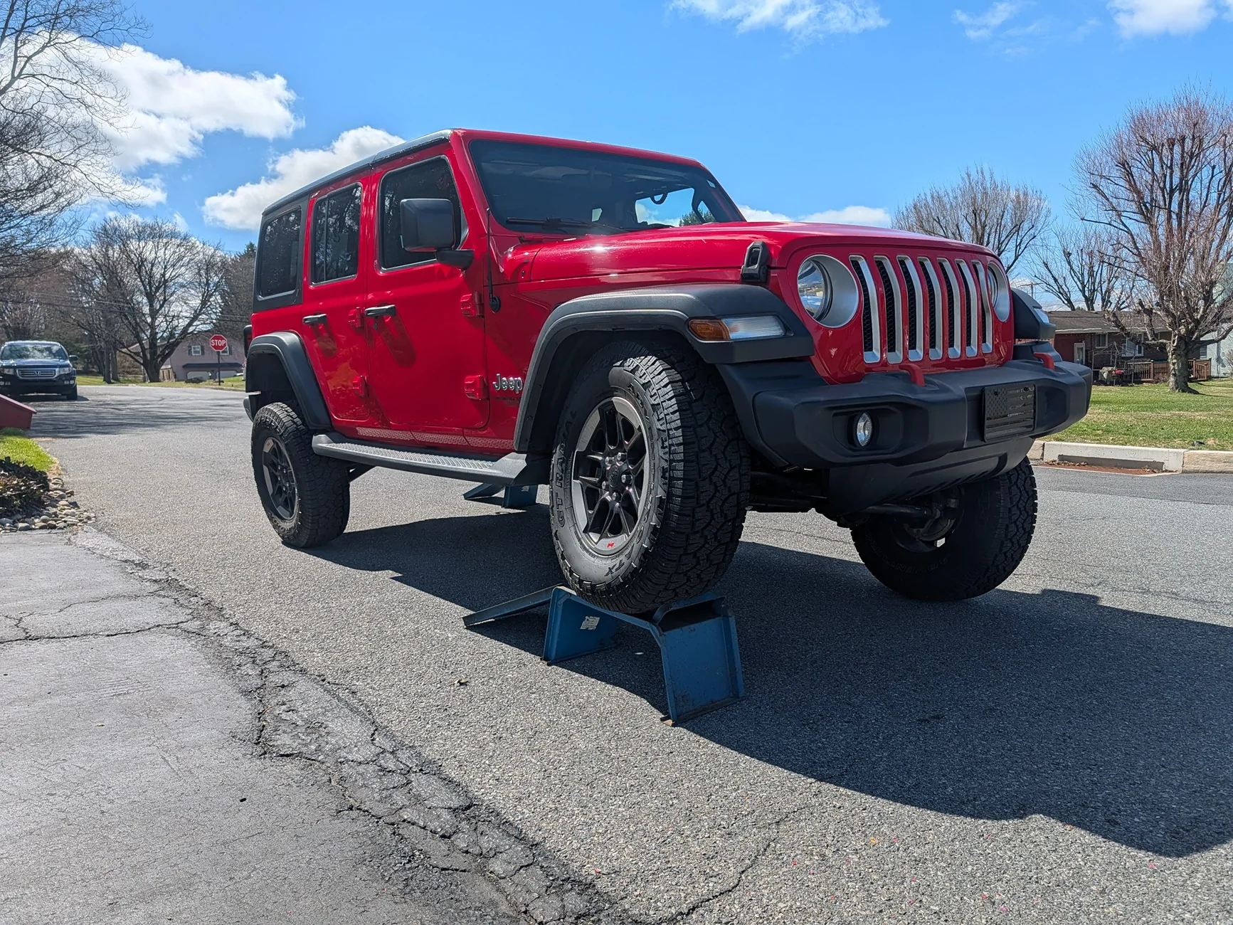 Jeep Wrangler JL 2018 JLU Sport S - Fireball - A Mild Weekend Warrior build PXL_20260321_160943932.MP