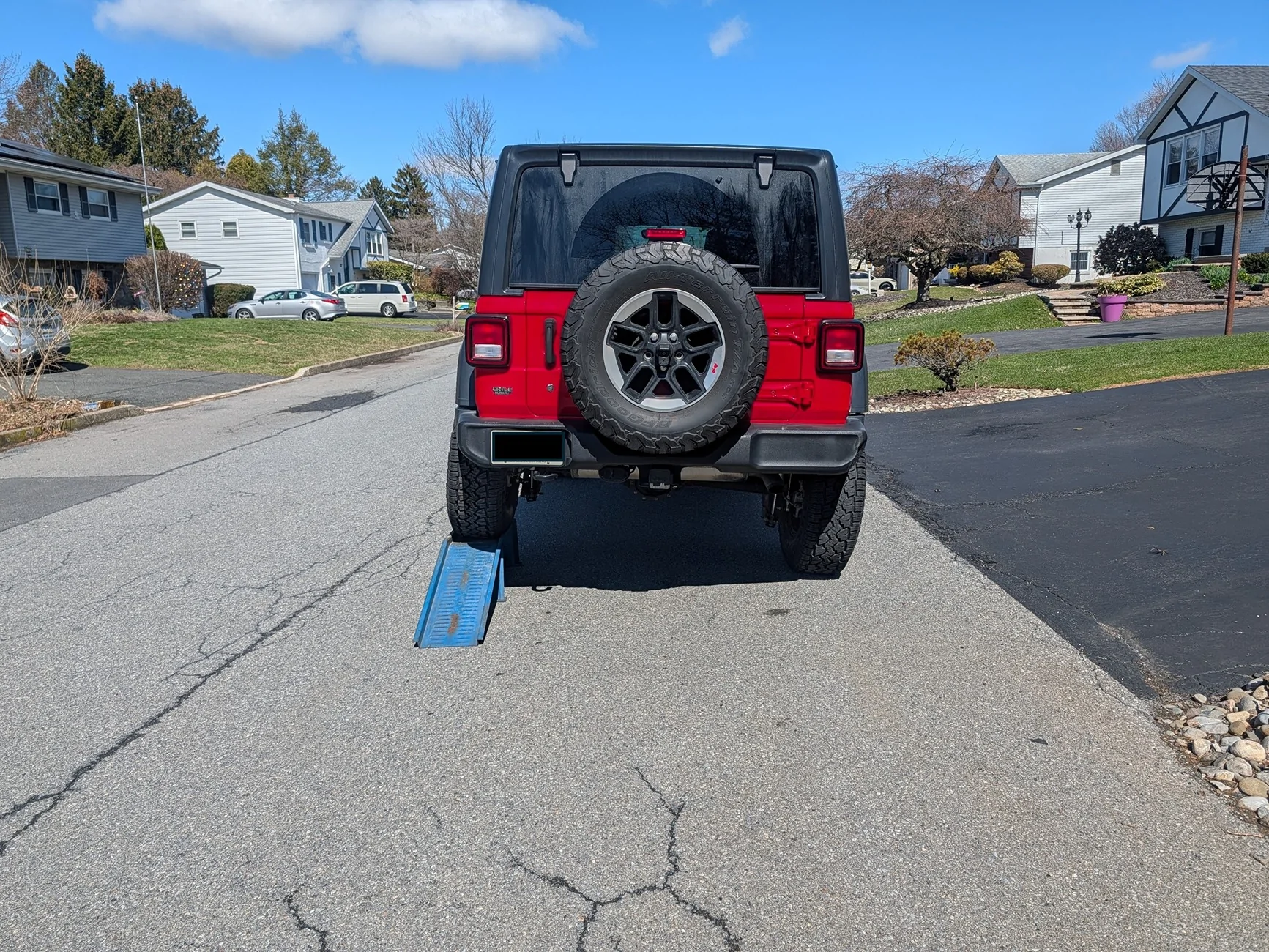 Jeep Wrangler JL 2018 JLU Sport S - Fireball - A Mild Weekend Warrior build Jeep rear