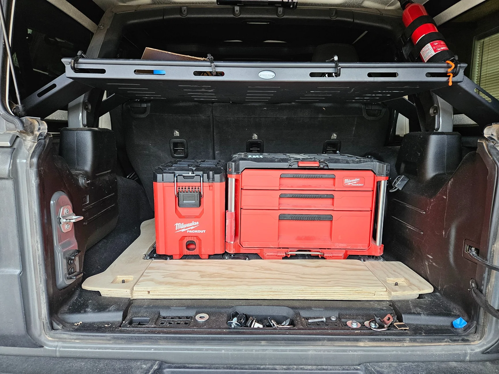Jeep Wrangler JL Show us your Jeep's rear storage setups storage 1