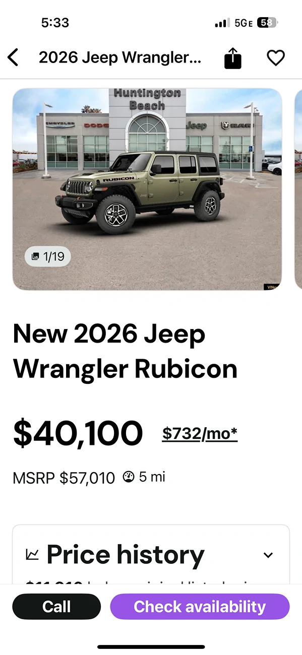 Jeep Wrangler JL New Jeep Discounts IMG_3528