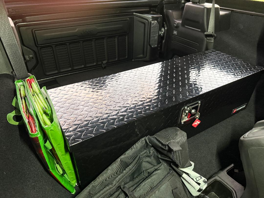 Jeep Wrangler JL Lockable 2 door storage, again 1