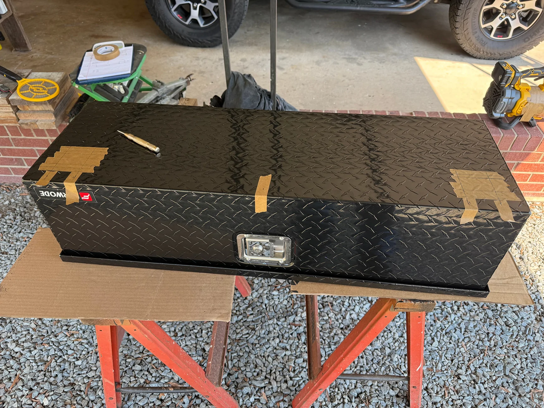 Jeep Wrangler JL Lockable 2 door storage, again 4