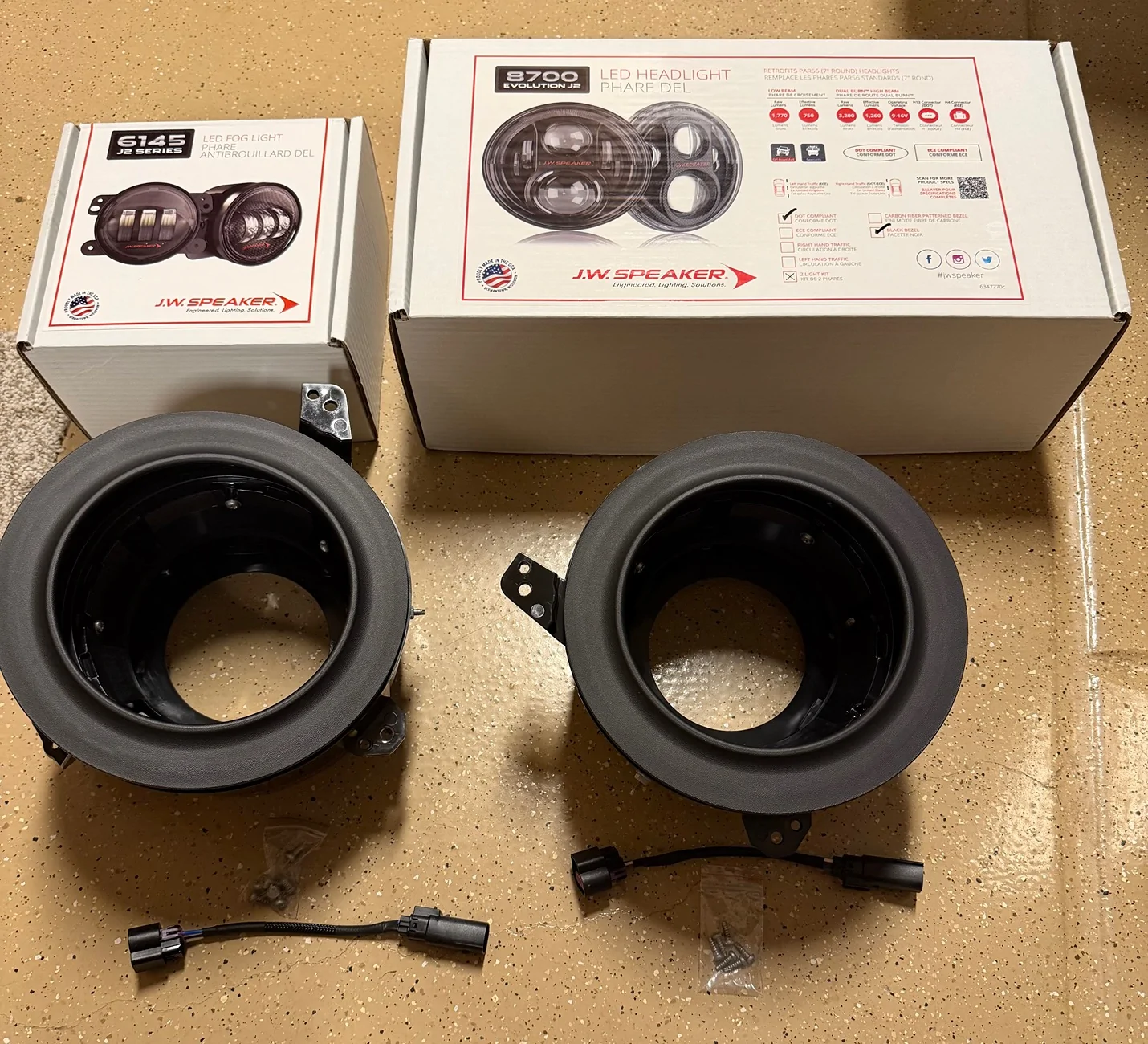 Jeep Wrangler JL JW Speaker Headlights IMG_7166