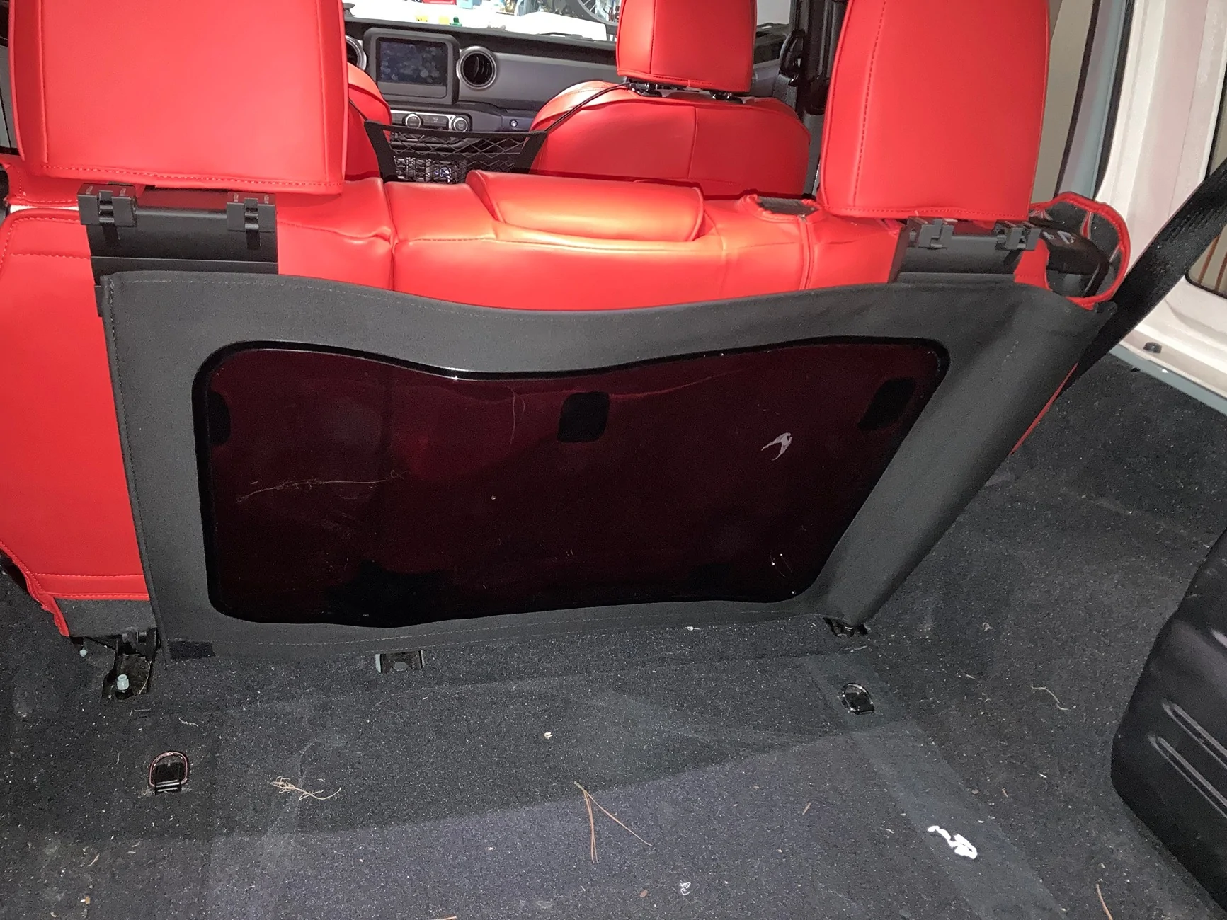 Jeep Wrangler JL Soft Top Window Holders for the Jeep 2 side windo