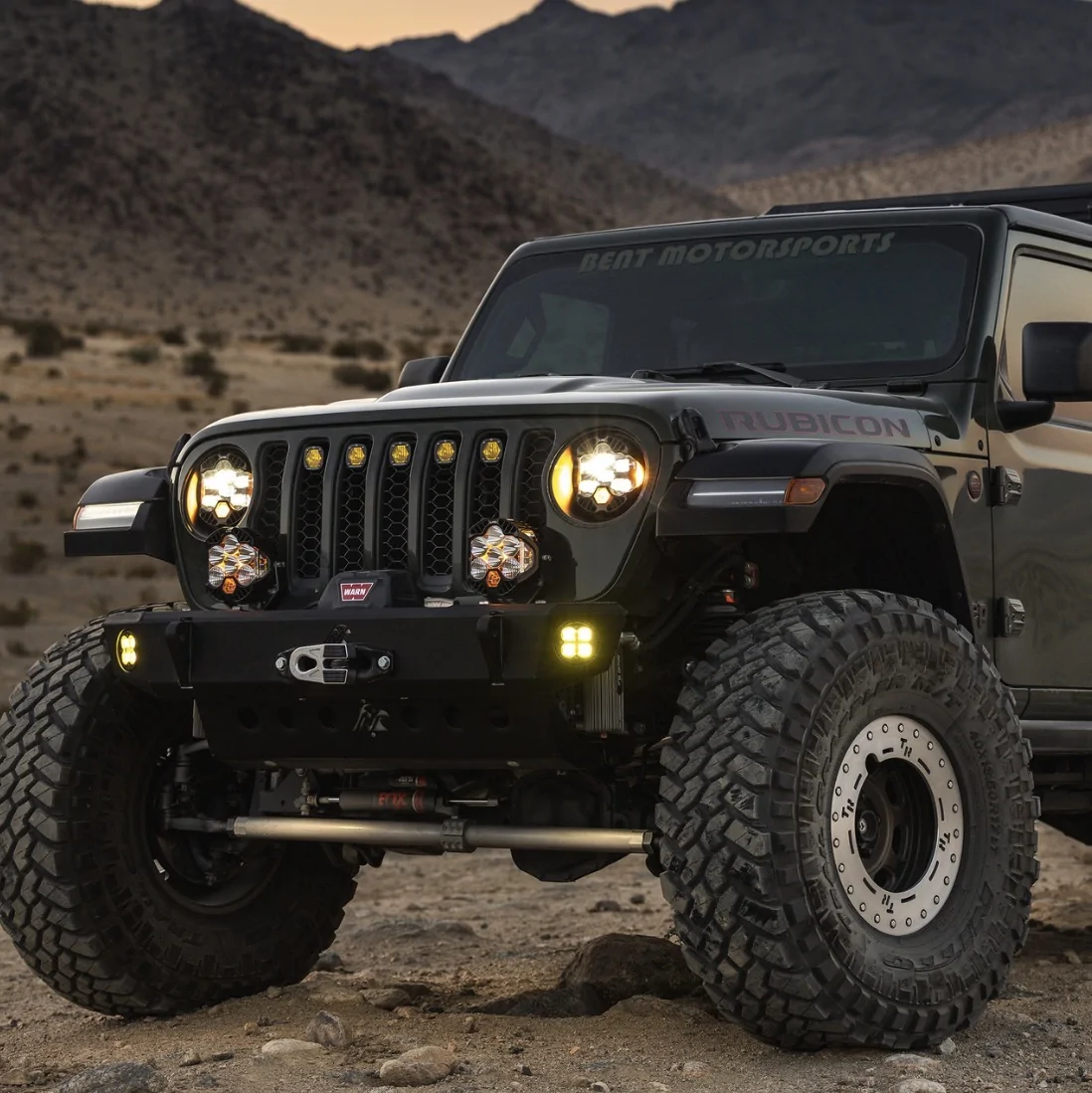 Jeep Wrangler JL DOT Baja Design LP6 headlights IMG_3948